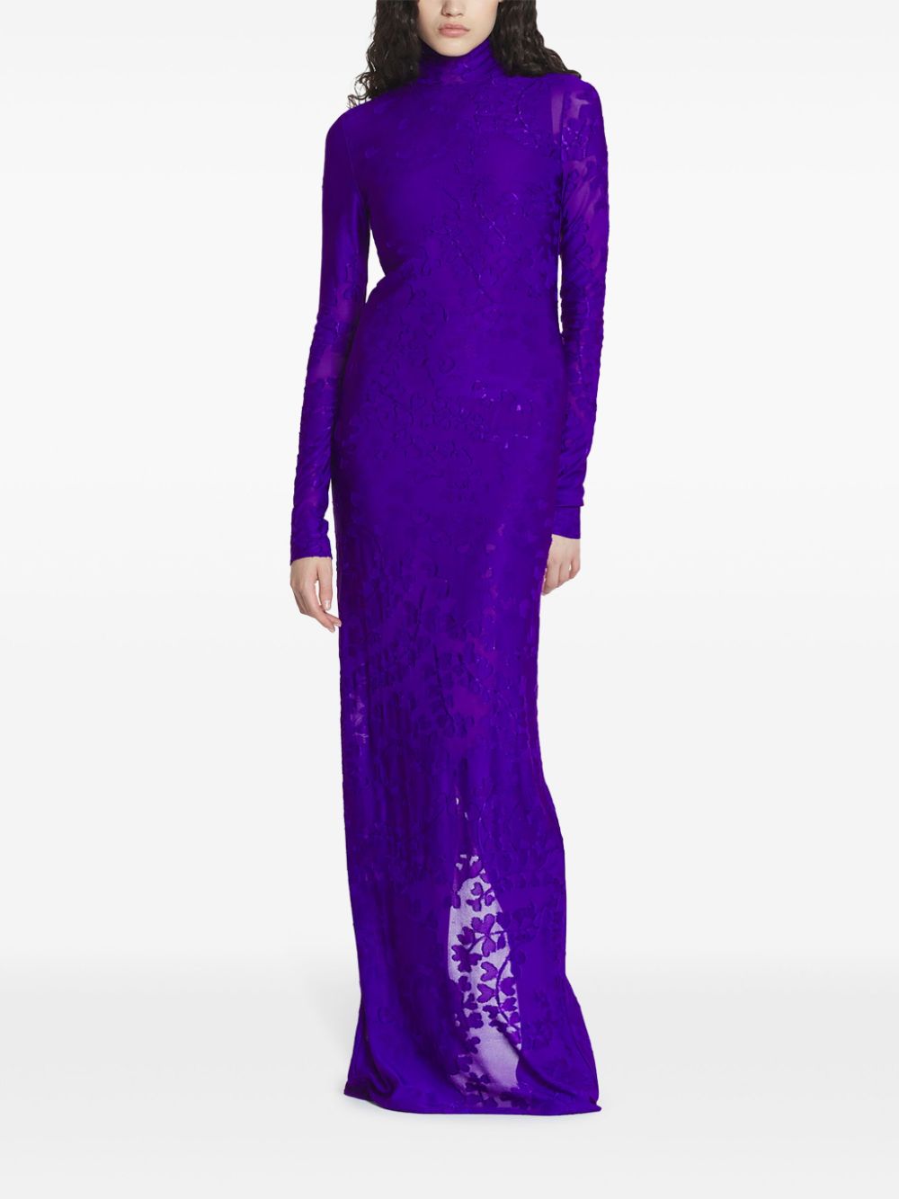 Lanvin Aède maxi dress - Purple