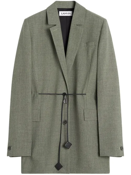 Blazer en laine vierge - Lanvin - Modalova