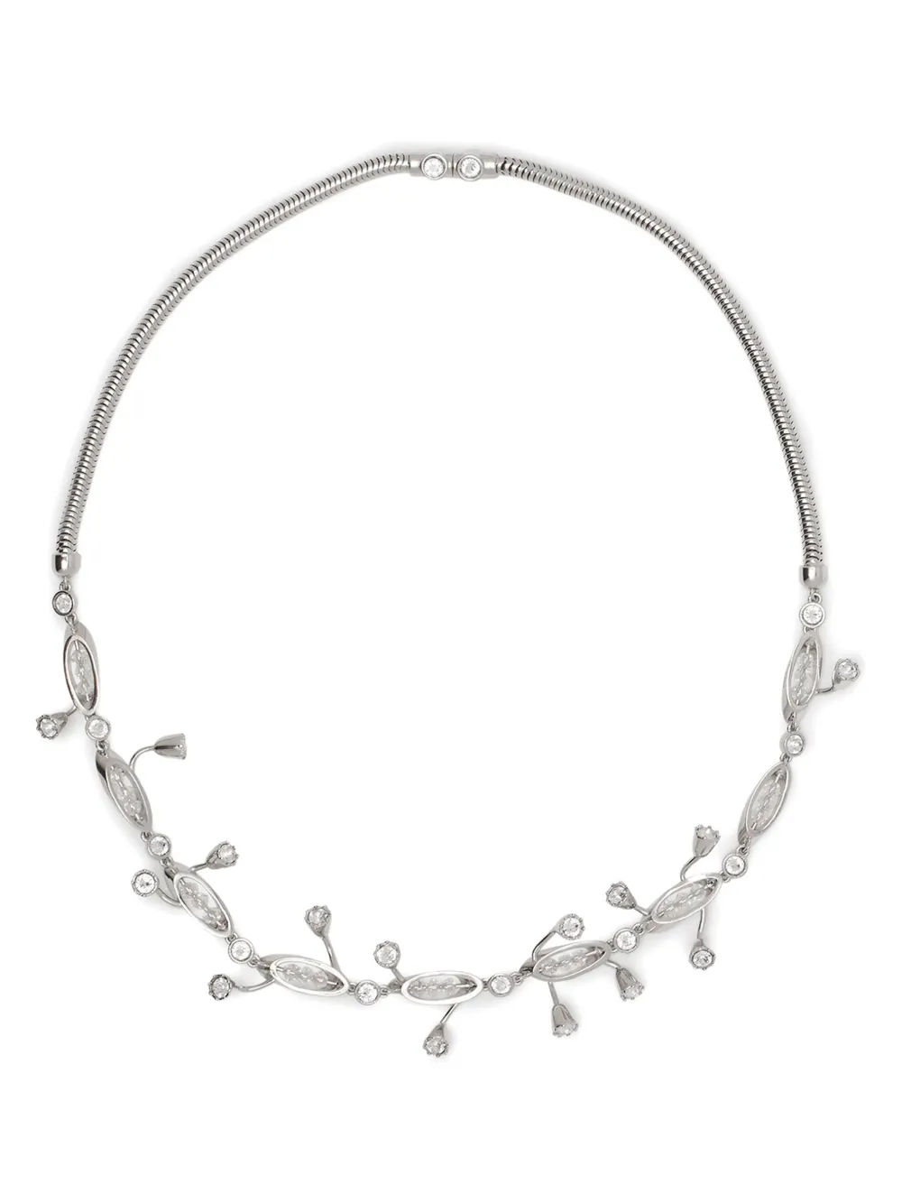 crystal-embellished necklace