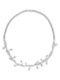 Lanvin crystal-embellished necklace - Silver