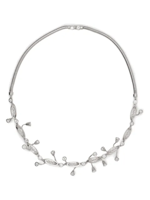 Lanvin collar con detalles de cristal