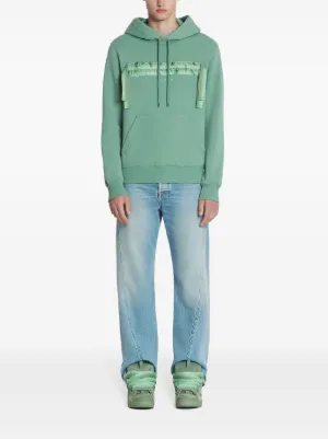 パーカー・フーディ LANVIN Men Sweater RMHO0017J010P23 401 GREEN Men's designer and luxury sweatshirt, sweater - Lanvin