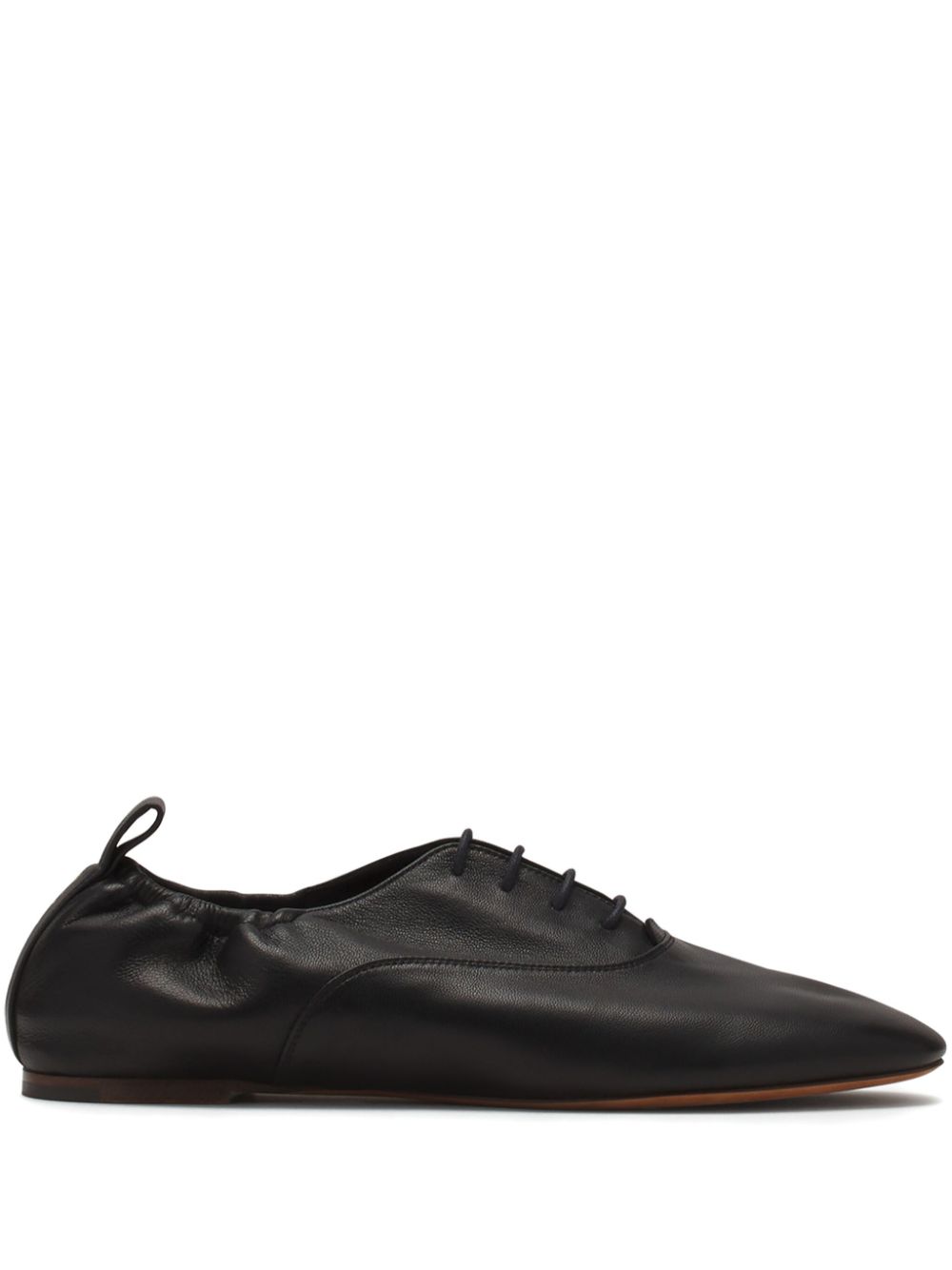 Lanvin Ballerina's met veters Zwart