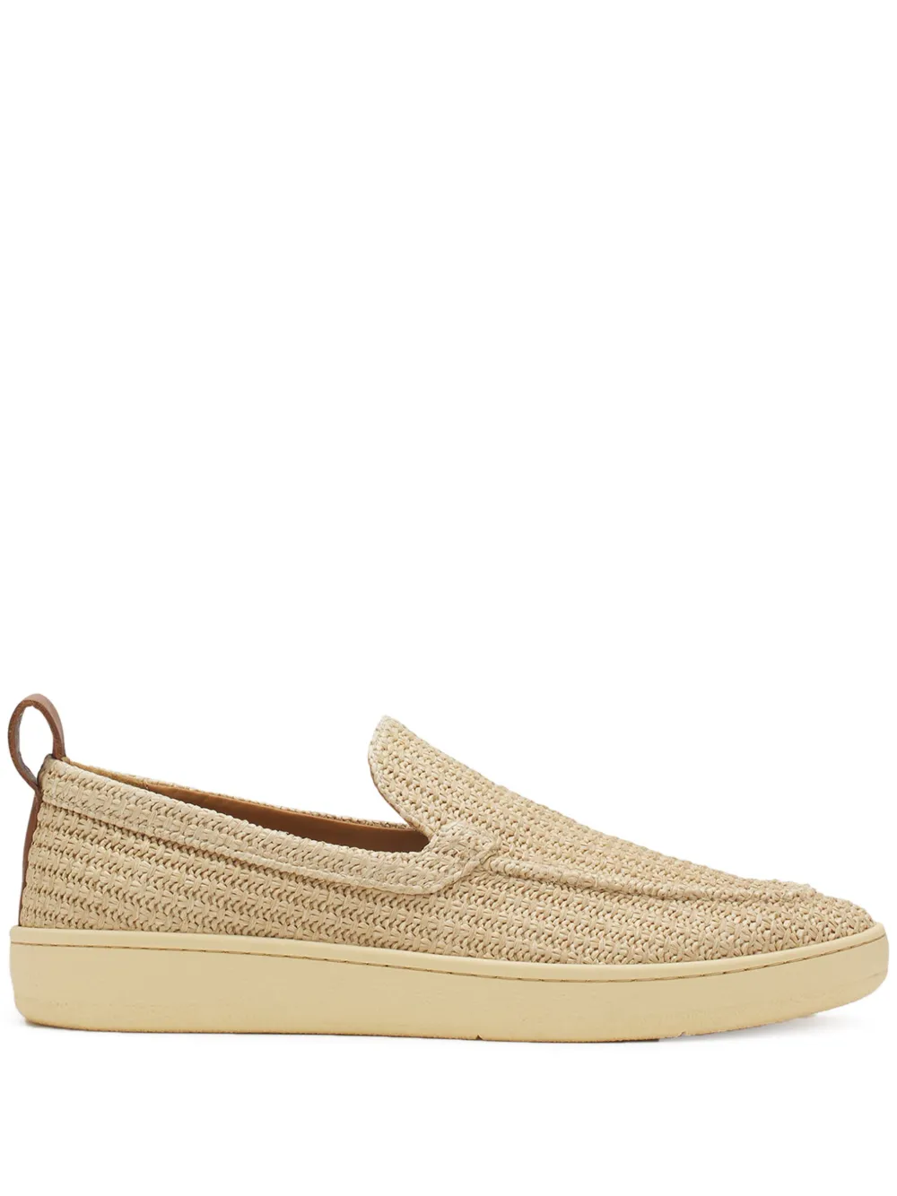 Lanvin Raffia loafers Beige