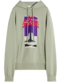 Lanvin printed hoodie - Green