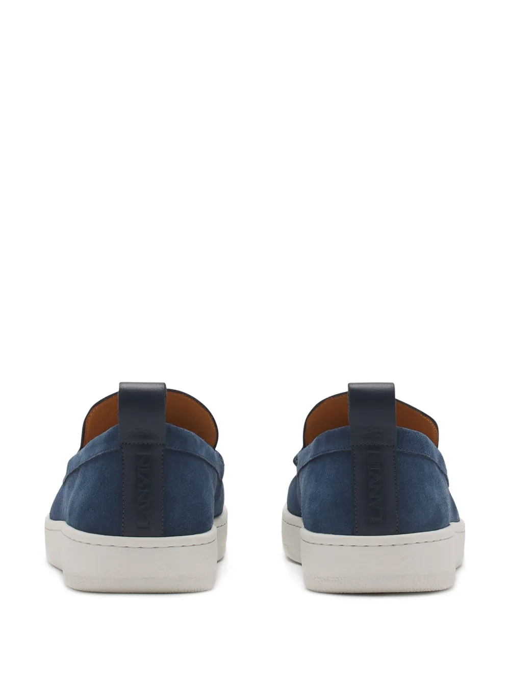 Lanvin suede loafers Blue