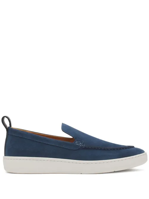Lanvin mocassins en daim - Bleu - Lanvin - Modalova