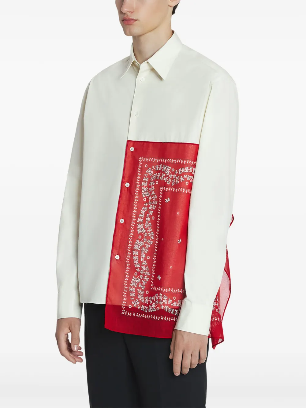 Lanvin Bandana blouse Wit