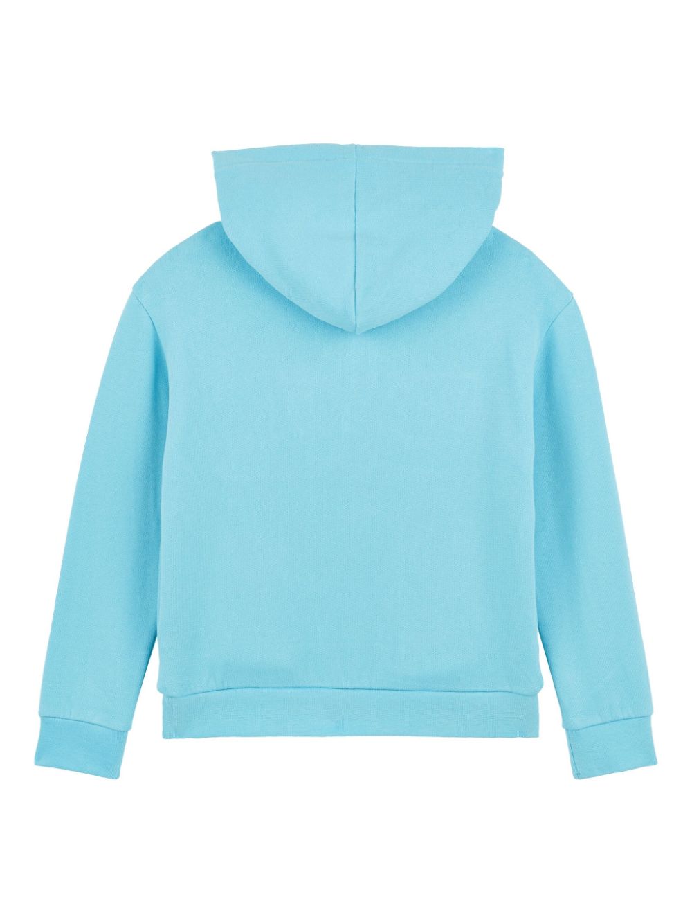 Vilebrequin Kids 3D embroidered-logo hoodie - Blue