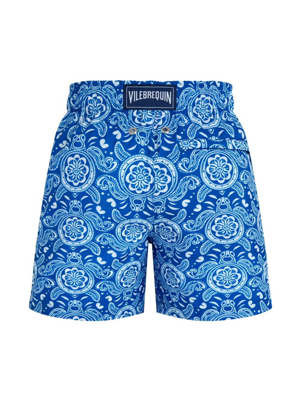 Vilebrequin Kids graphic-print swim shorts - 602 PALACE / BLUE