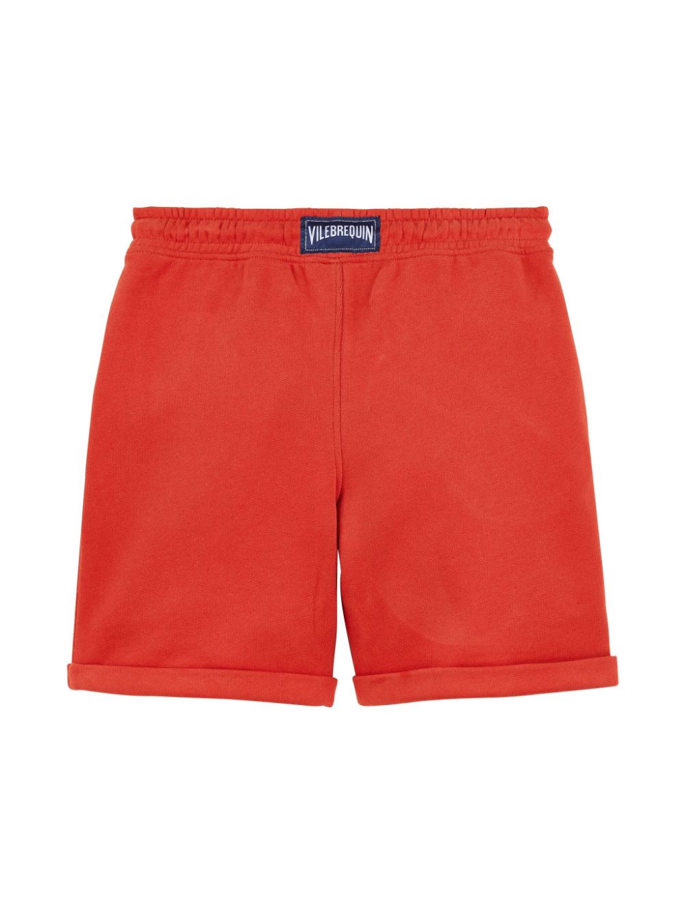 Vilebrequin Kids logo-embroidered shorts - Rood