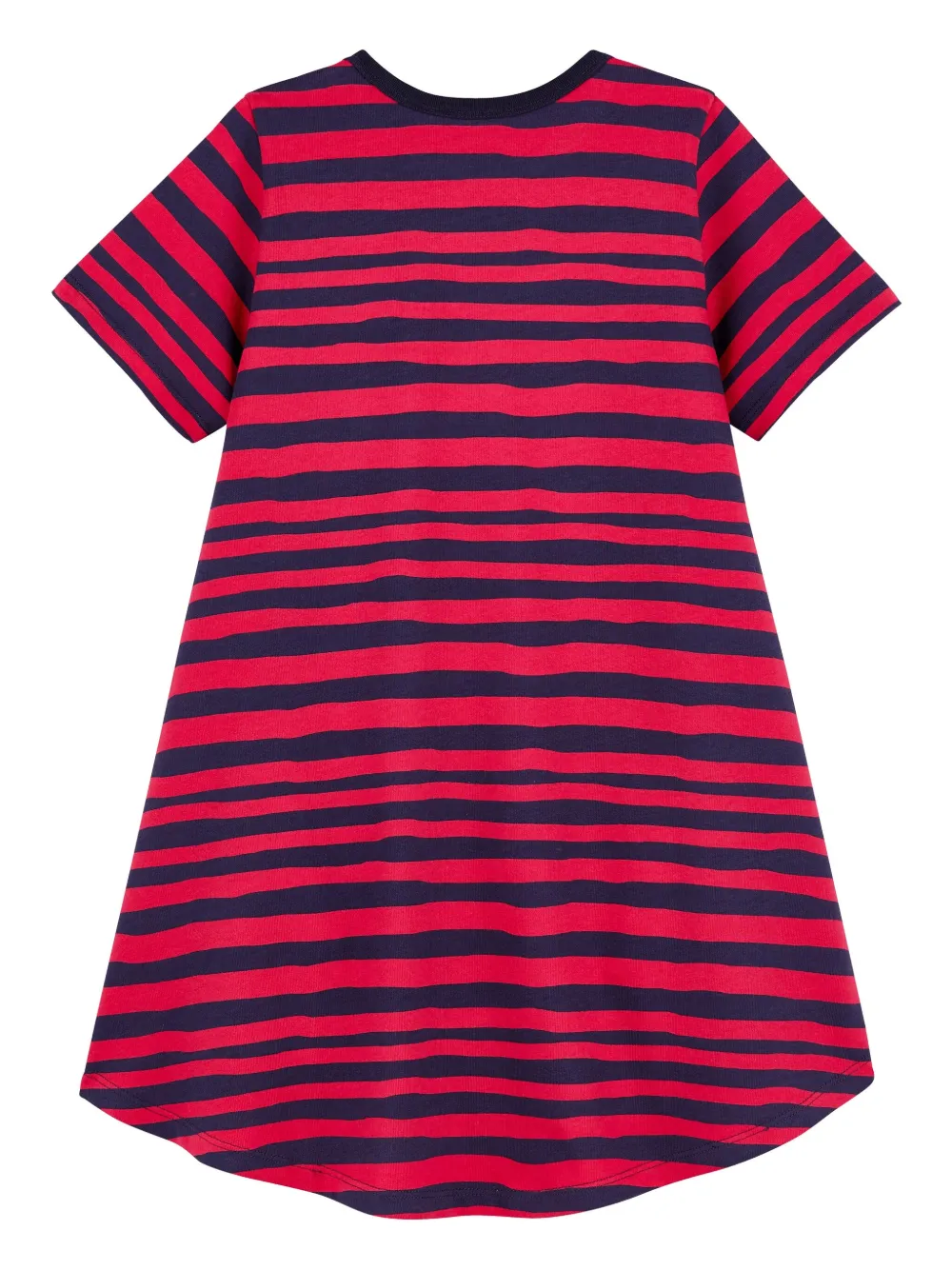 Vilebrequin Kids Jurk met geborduurd logo Rood