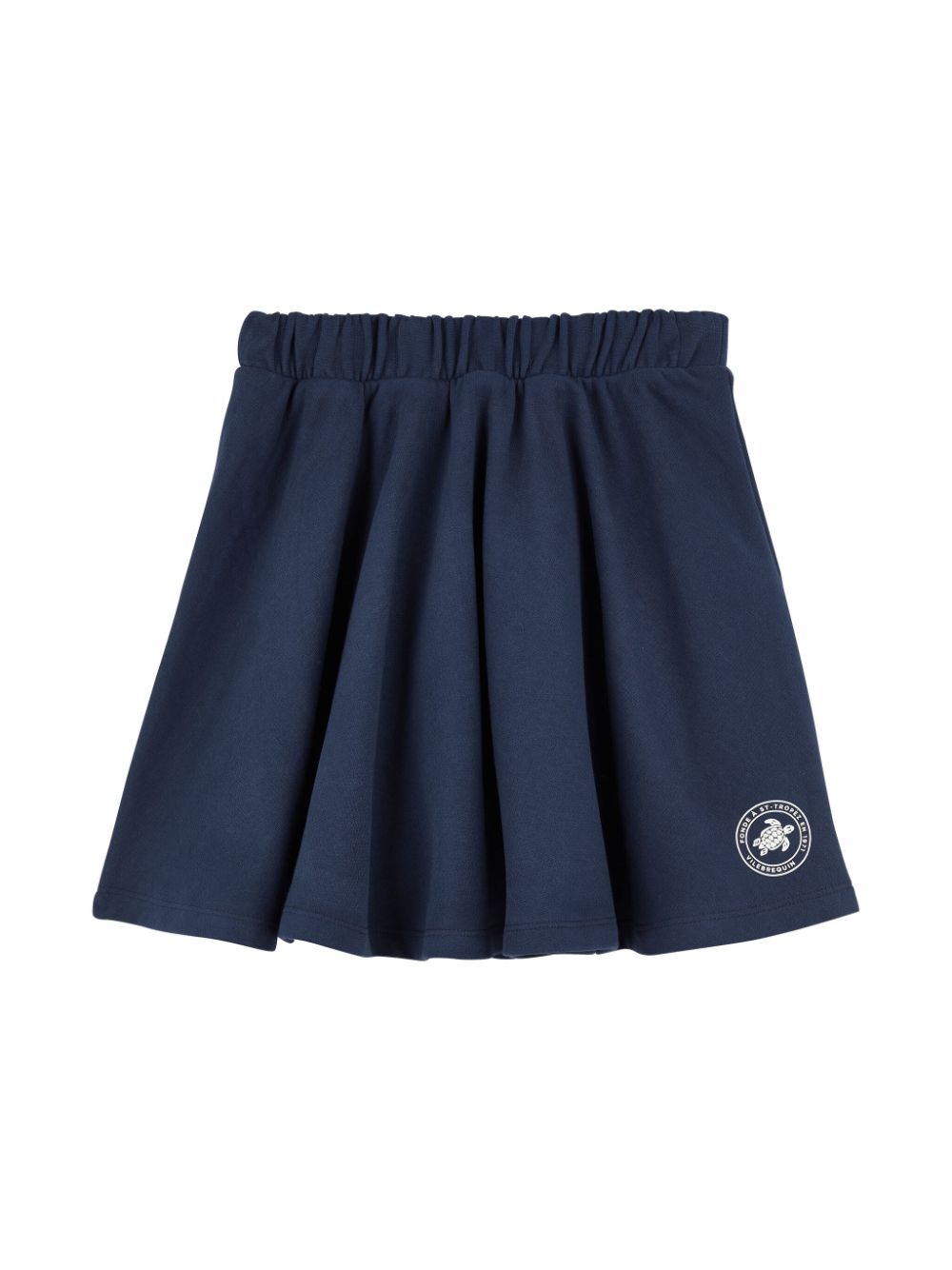 Vilebrequin Kids organic-cotton skirt - Blue