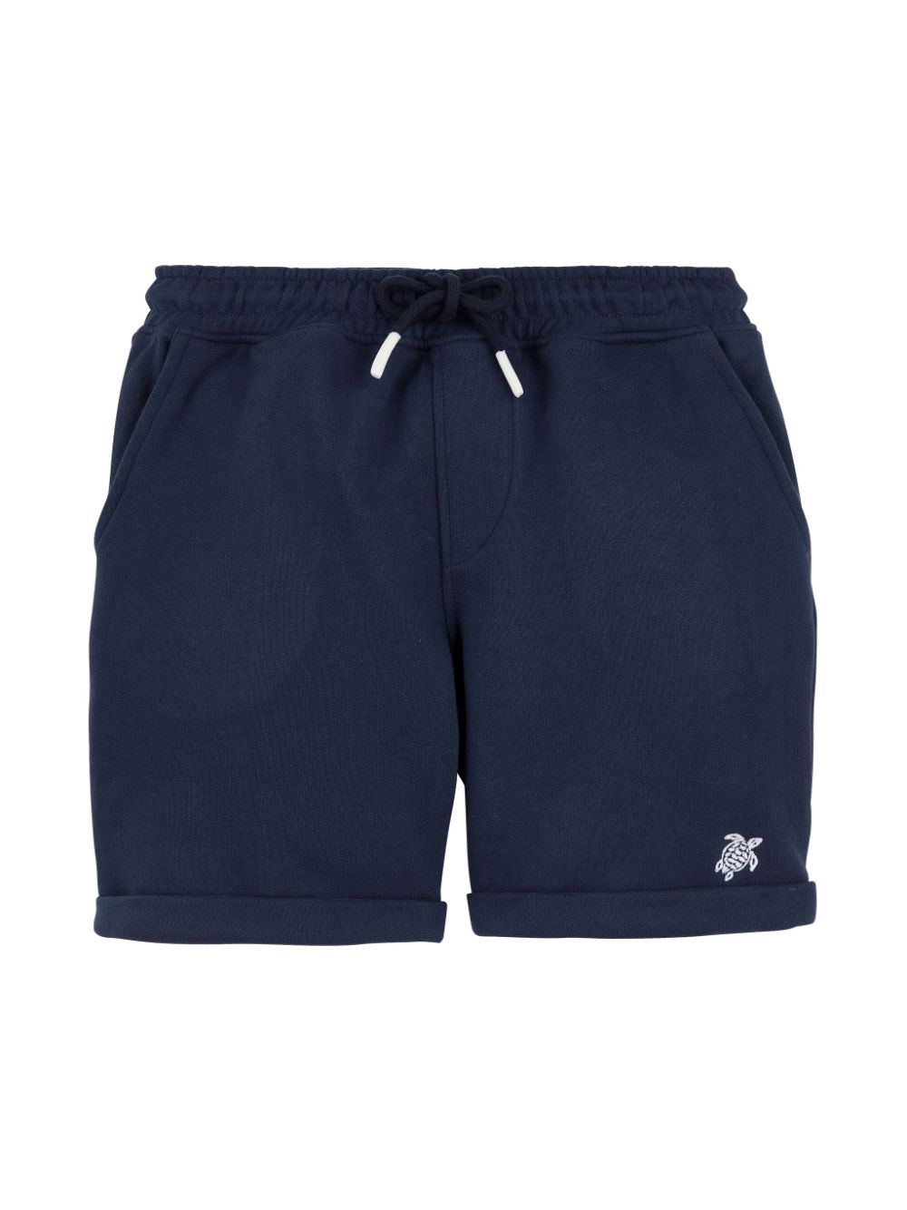 Vilebrequin Kids organic-cotton bermuda shorts - 390 NAVY / BLUE