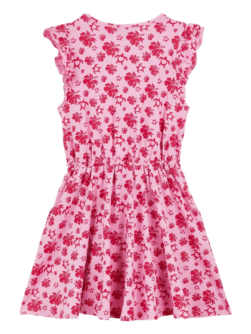 Vilebrequin Kids Mini-jurk met bloemenprint Roze