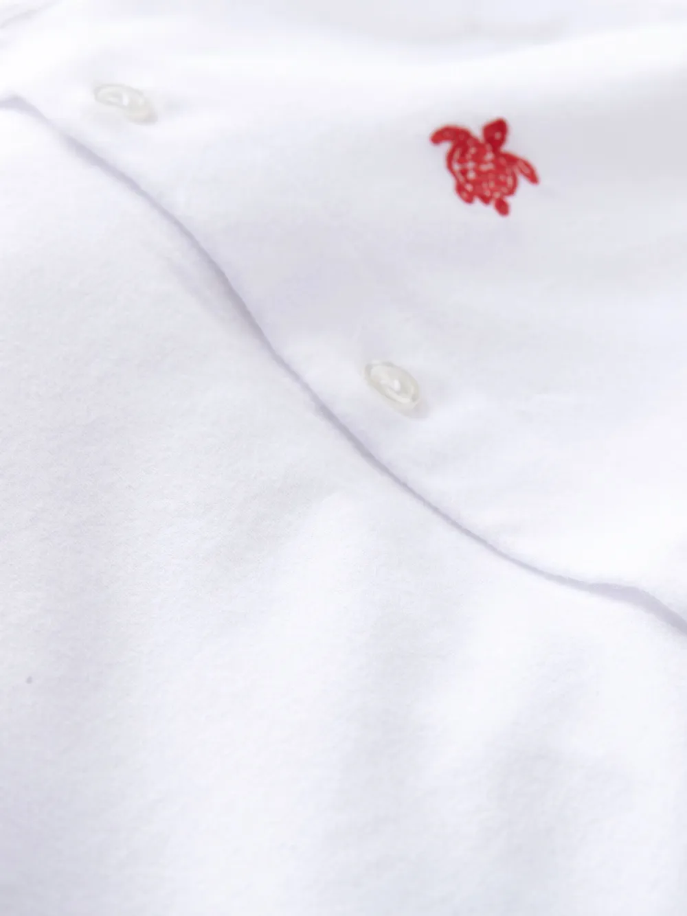 Vilebrequin Kids Kraagloos shirt Wit