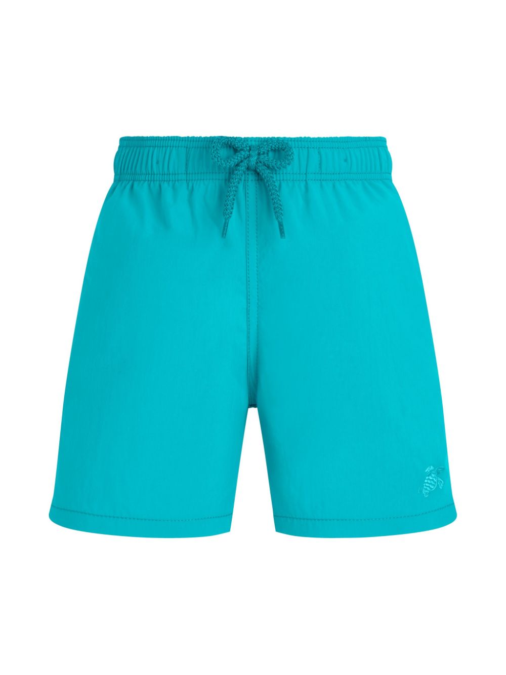 Vilebrequin Kids logo-patch swim shorts - Blue