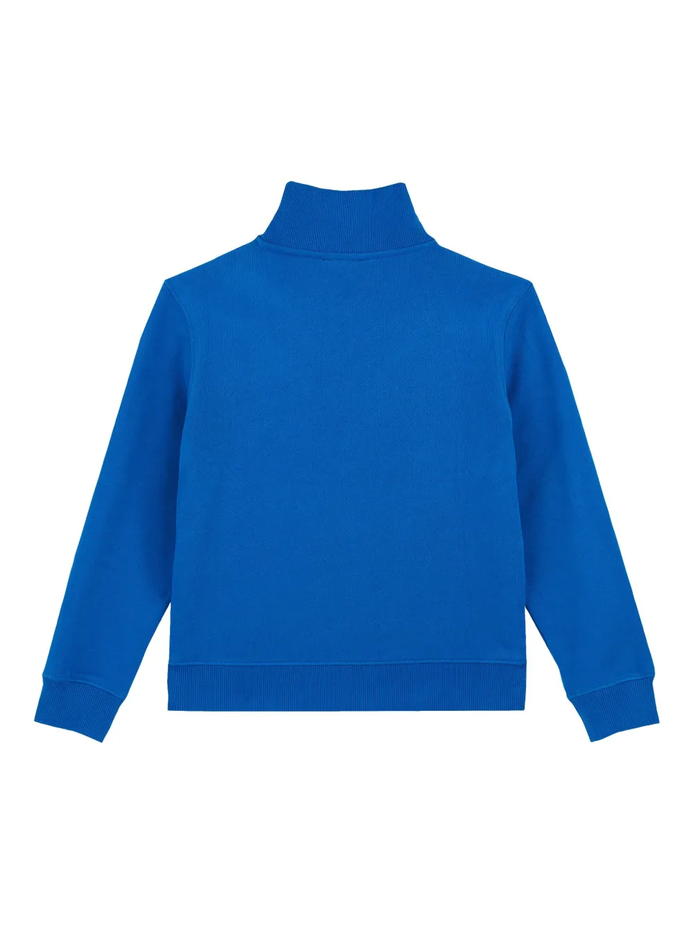 Vilebrequin Kids embroidered-logo zip-up sweatshirt - Blue