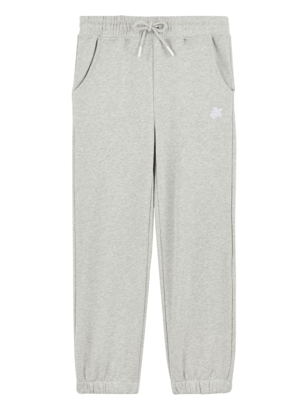 Vilebrequin Kids logo-embroidered track pants - Grey