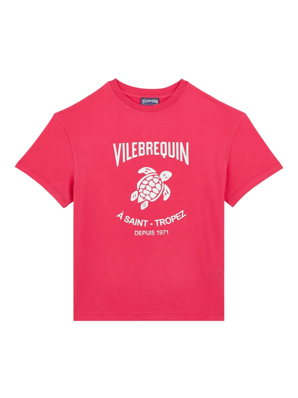 Vilebrequin Kids logo-print T-shirt - Red