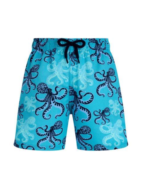 Vilebrequin Kids Poulpes Stretch swim shorts 