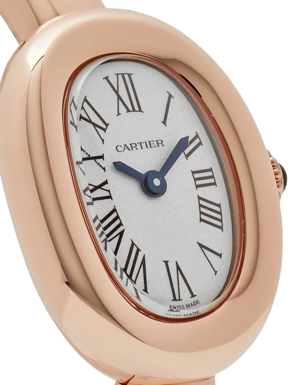 Pre-owned Cartier 2024  Mini Baignoire 18mm In 白色