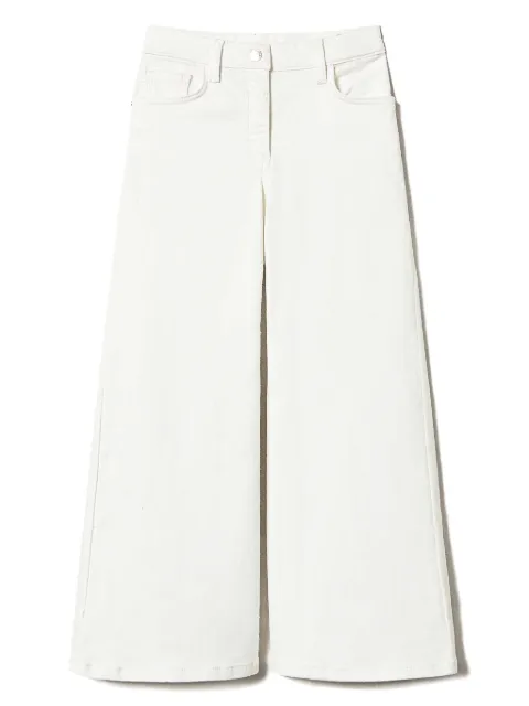 TWINSET Kids wide leg jeans 