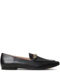 TWINSET logo-plaque loafers - Black