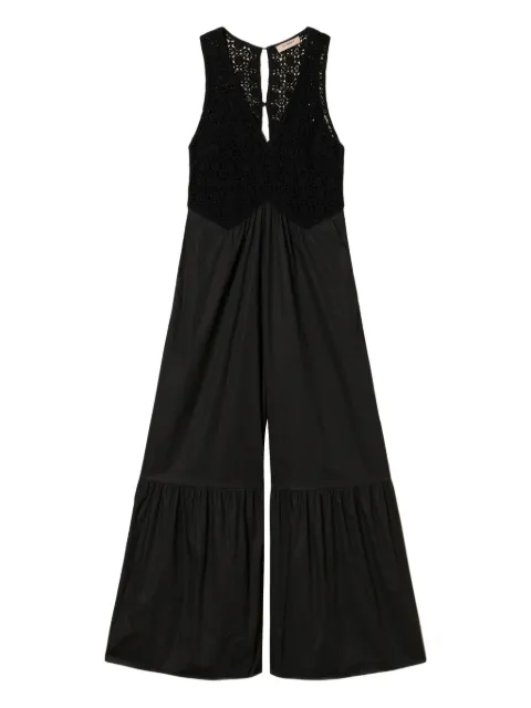 TWINSET crochet-detail jumpsuit