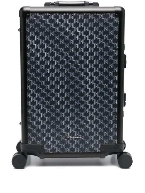 Karl Lagerfeld logo-print luggage