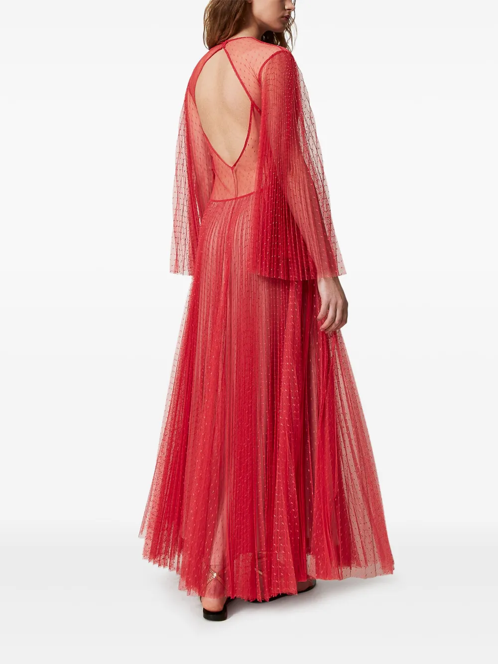 Shop Twinset Pleated Dress