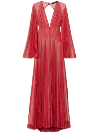strapless open back dress Lemaire – Pleated Midi Dress Mujer 731-006150 01 main image 0