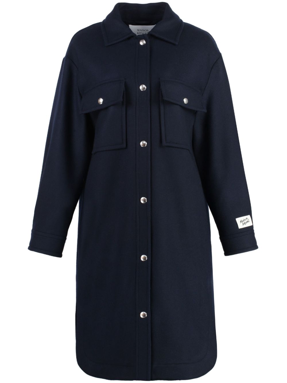 Maison Kitsuné wool coat