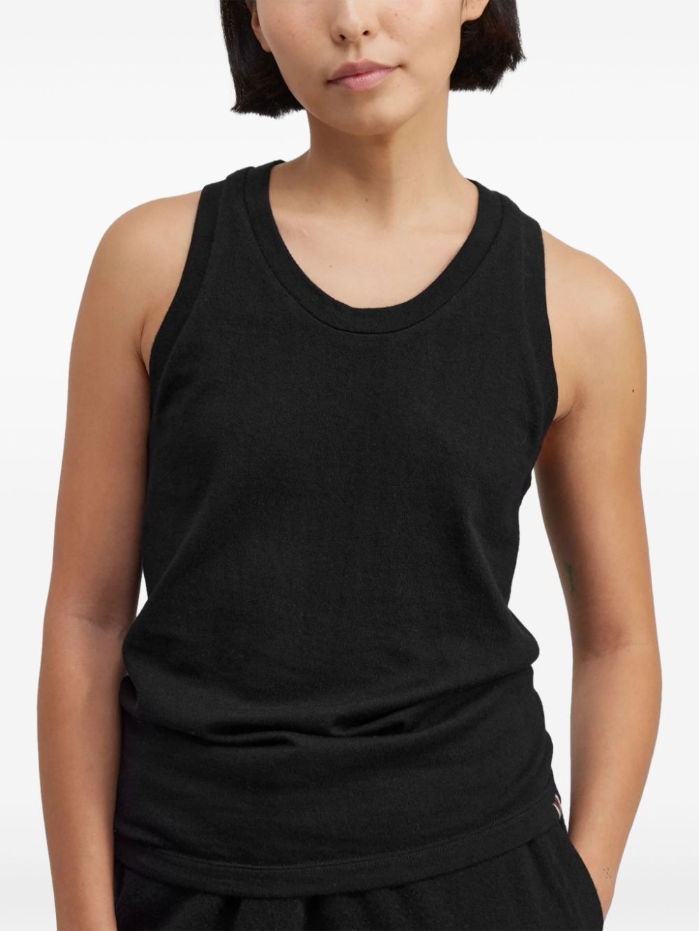 extreme cashmere N°270 tank top - Zwart