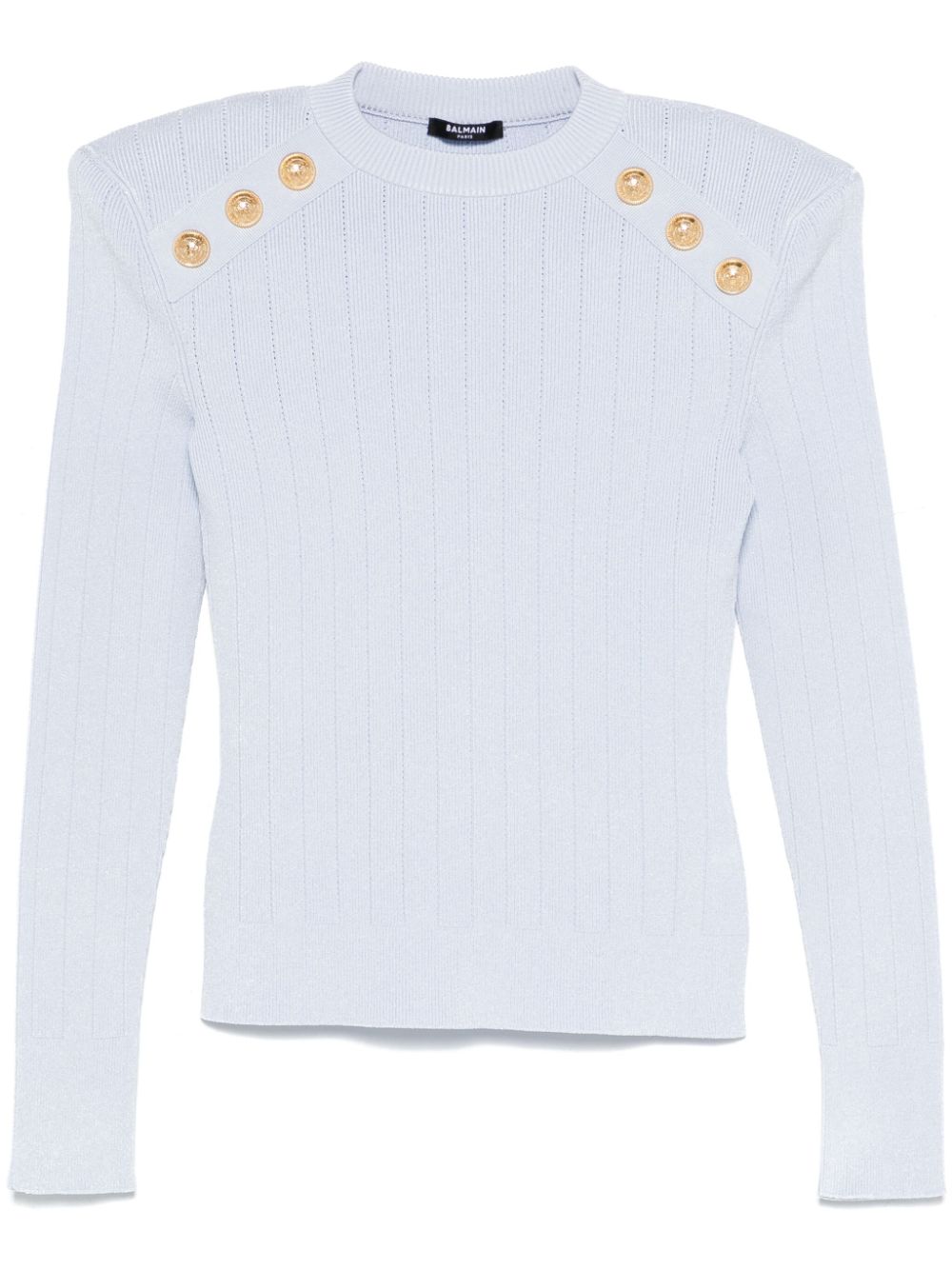 button-detailed sweater