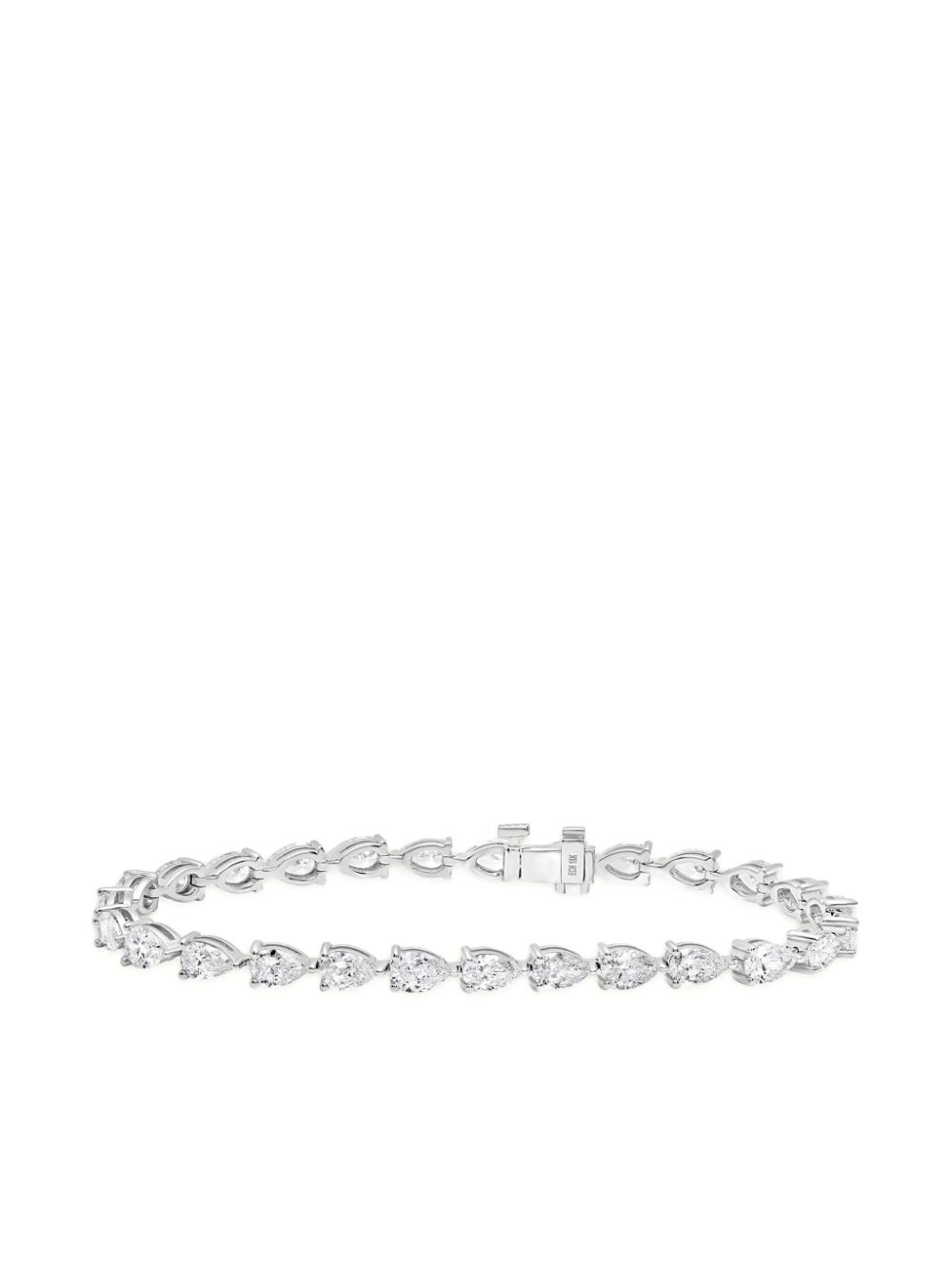 Jewels Aficionado 18K white gold diamond bracelet - Silver