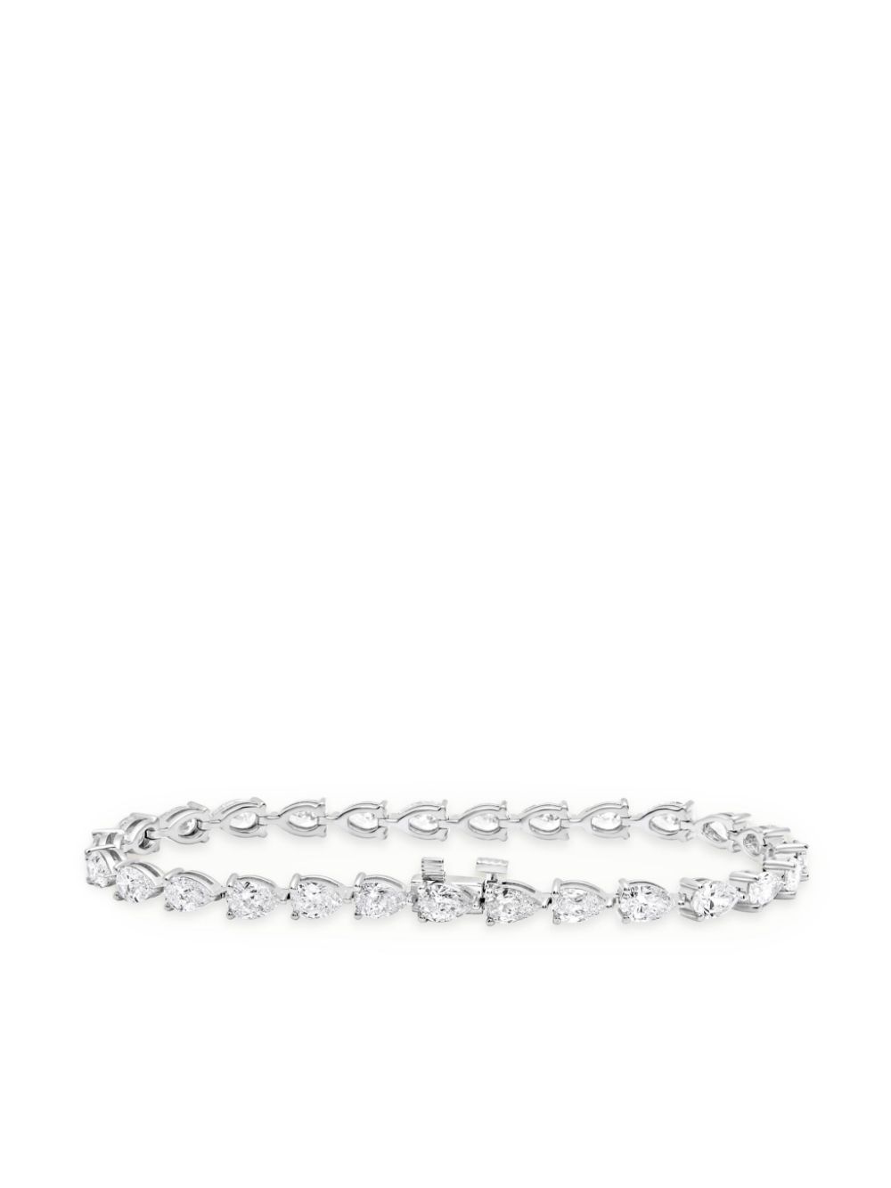 Jewels Aficionado 18K white gold diamond bracelet - Silver