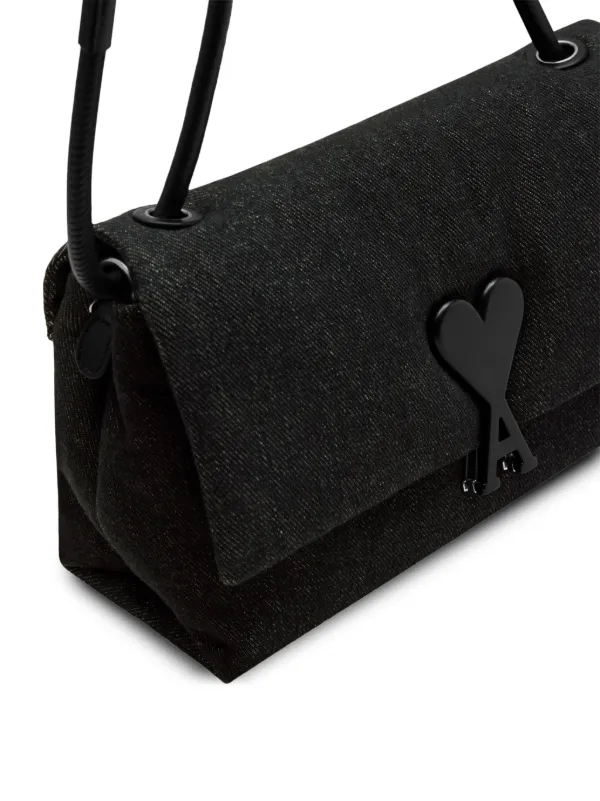 AMI Paris Voulez-Vous ショルダーバッグ | ブラック | FARFETCH JP