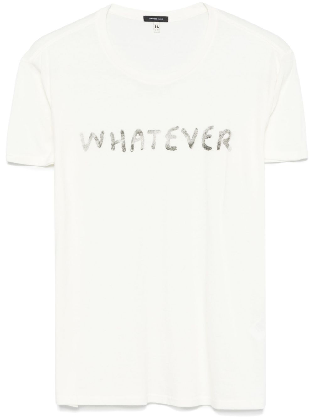 whatever-print T-shirt