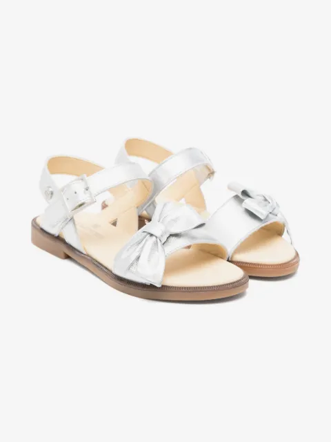 ANDANINES metallic-effect sandals
