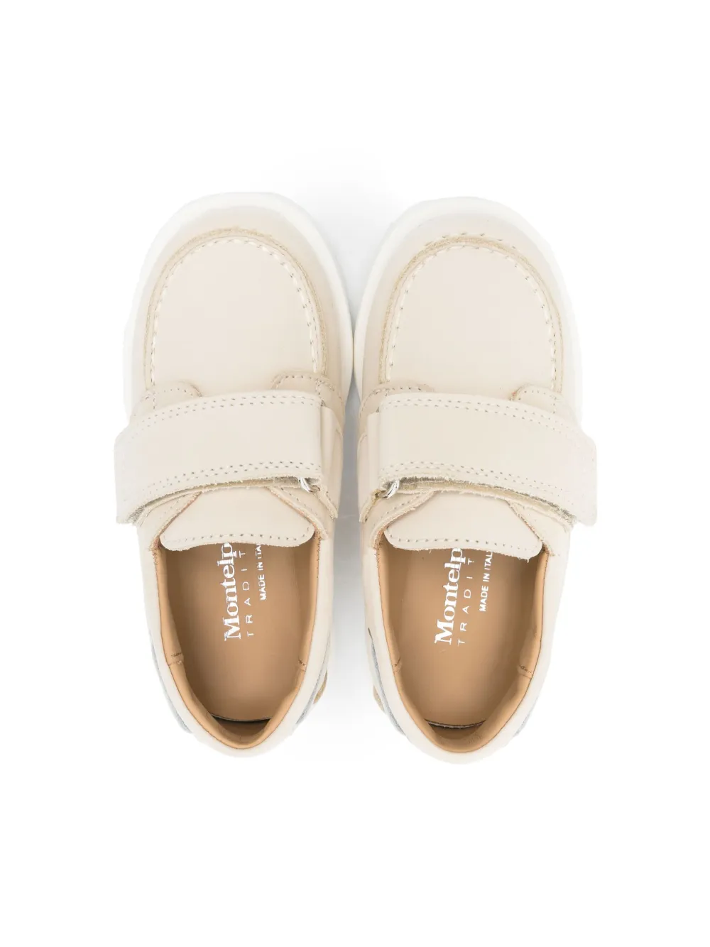 Andrea Montelpare Nubuck Loafers In Neutrals