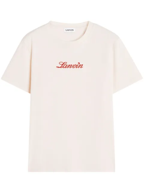 Lanvin تيشيرت بزينة مطرزة