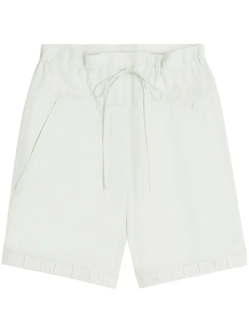 Lanvin short en coton - Blanc - Lanvin - Modalova