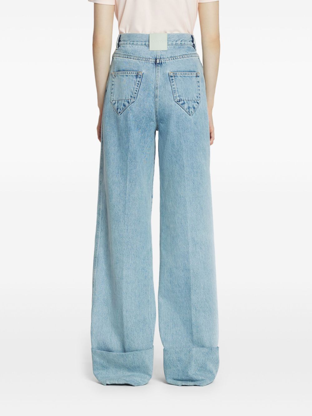 LANVIN WIDE-LEG JEANS 