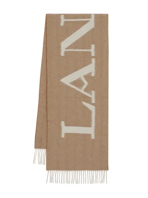 Lanvin mascada con motivo pied de poule