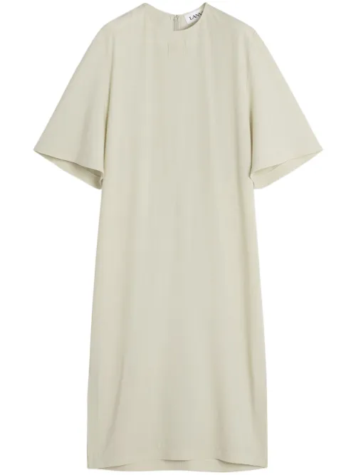 Lanvin robe en satin - Blanc - Lanvin - Modalova
