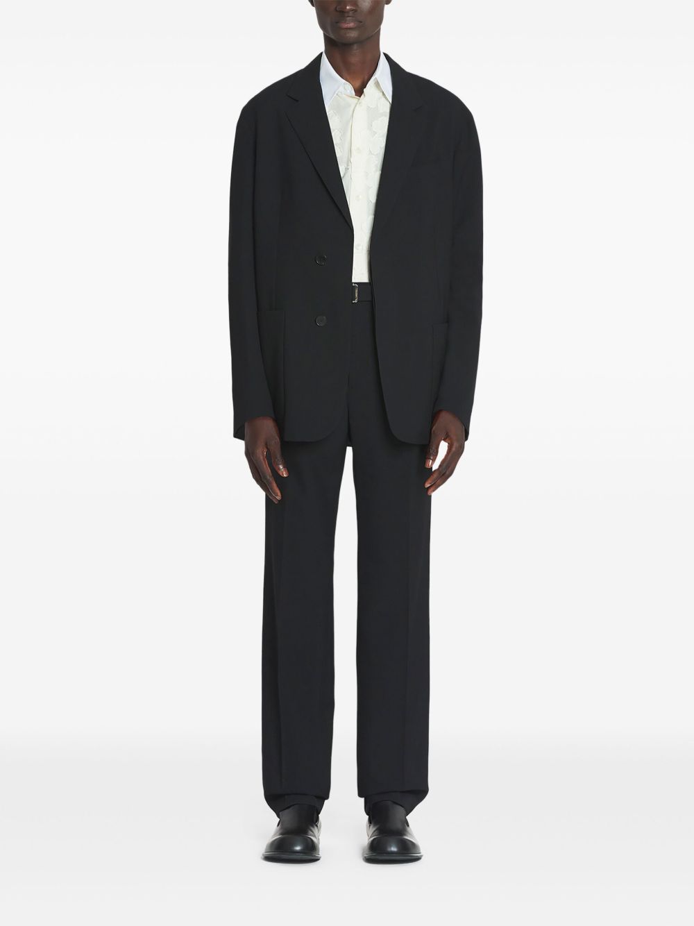 Lanvin Wollen blazer - Zwart