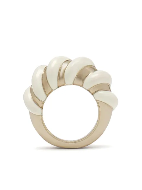 Lanvin anillo con detalle en 3D