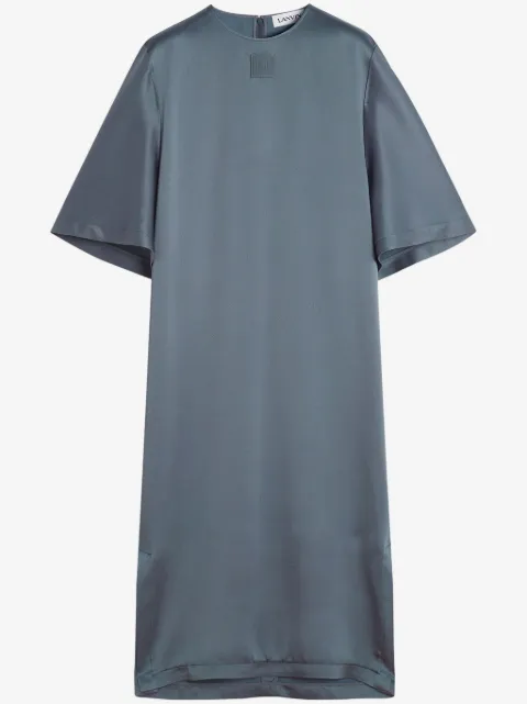 Lanvin satin dress