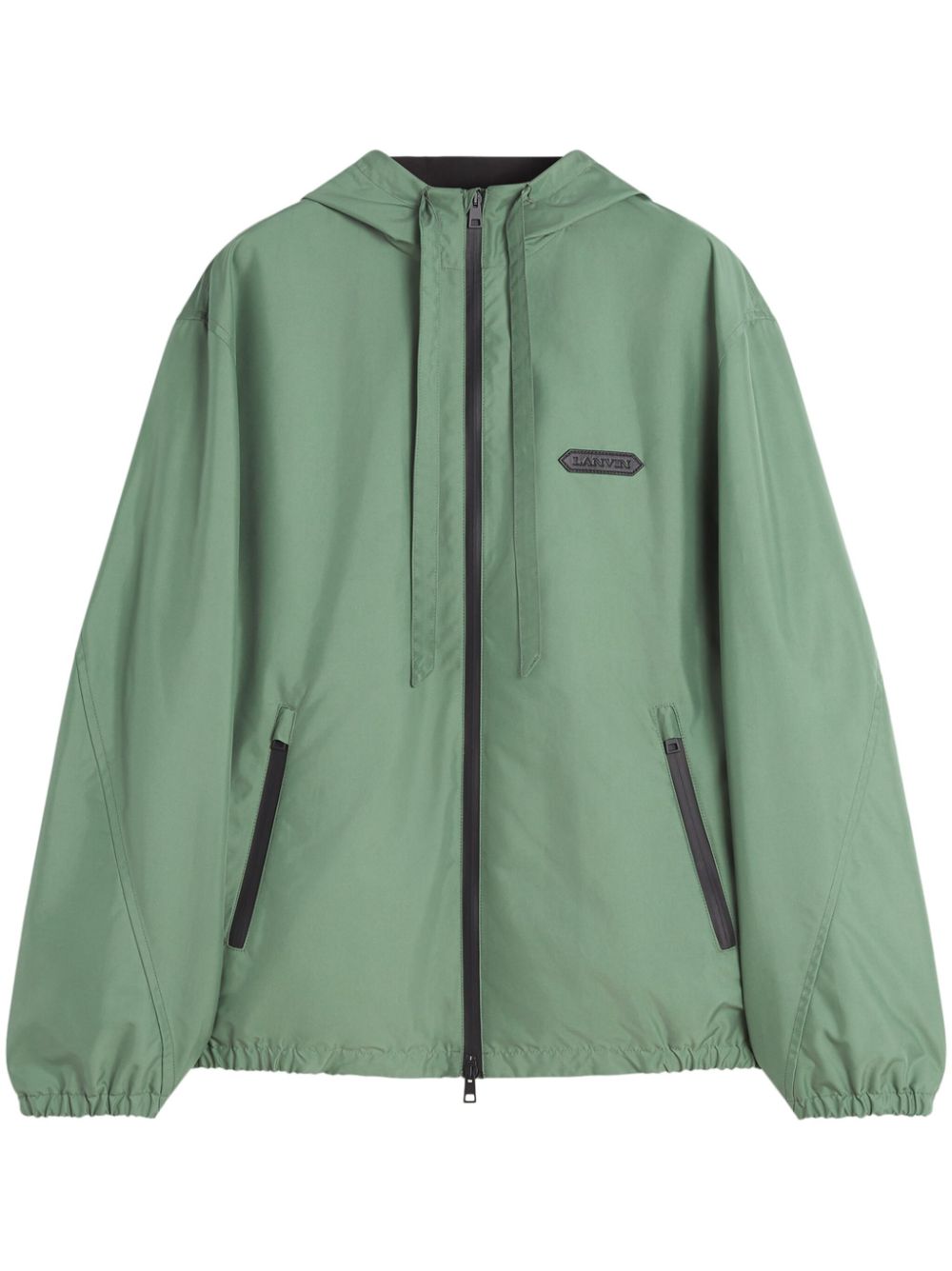 technical-fabric windbreaker